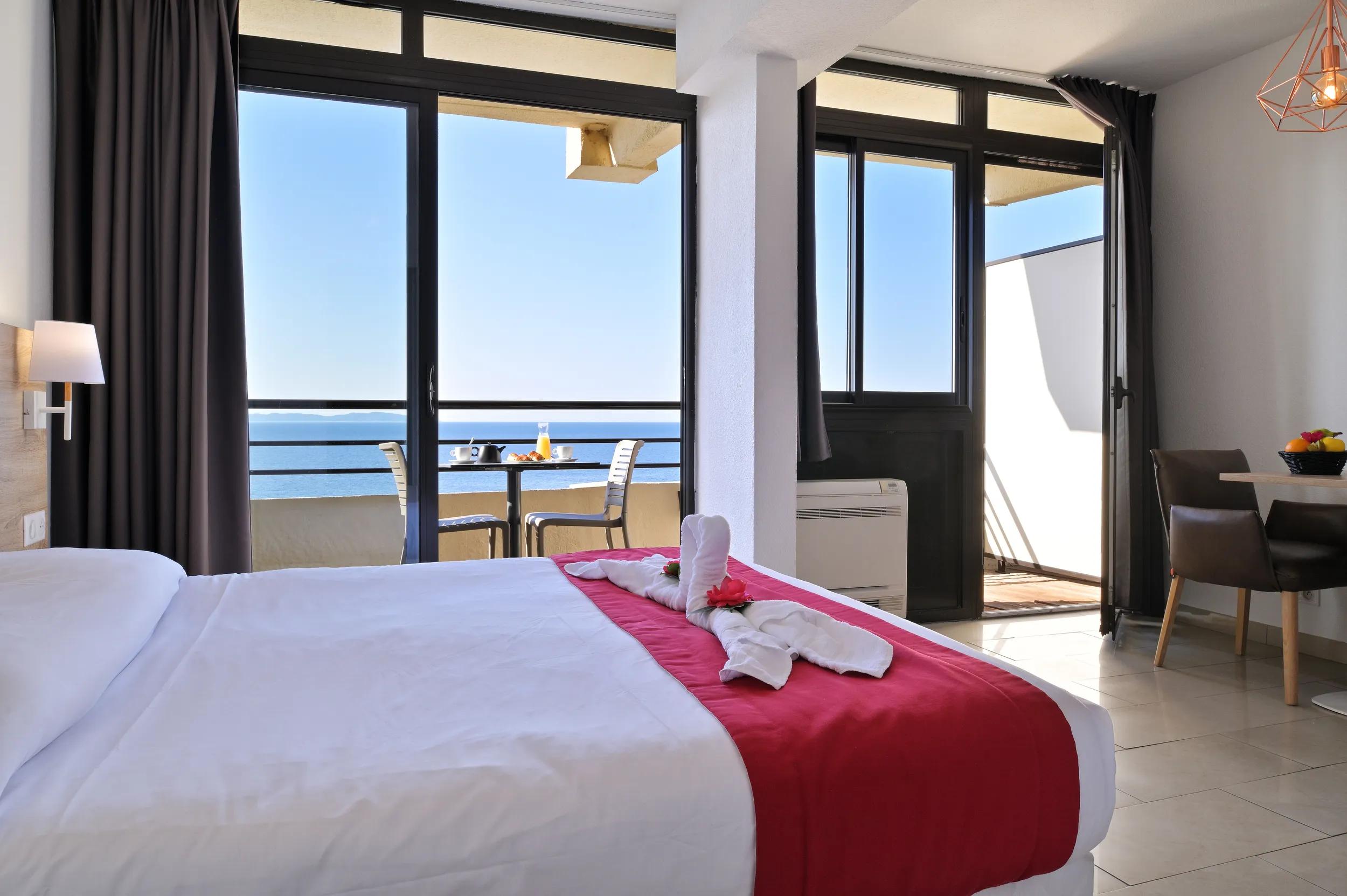 Des chambres confortables dans notre appart'hôtel 3 étoiles à Ajaccio